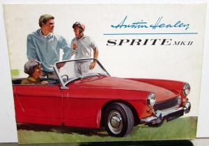 1963 Austin Healey Sprite Mk II Sales Brochure