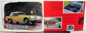 1963 Austin Healey Sprite Mk II Sales Brochure