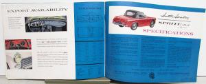 1963 Austin Healey Sprite Mk II Sales Brochure