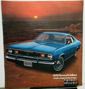 1970 Plymouth Valiant Duster Original Dealer Sales Brochure Small Enough But Big