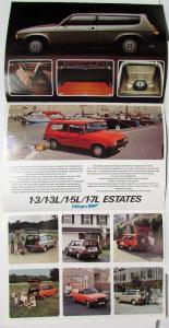 1980 Austin Morris Allegro 3 SuperVroom Sales Brochure