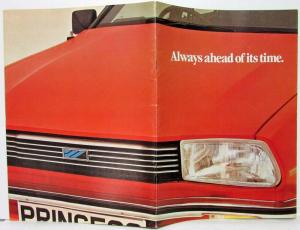 1974-1981 Austin Morris Princess Always Ahead of Its Time Sales Brochure