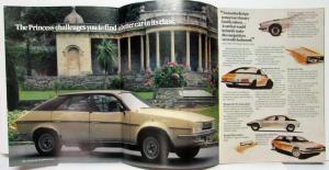 1974-1981 Austin Morris Princess Always Ahead of Its Time Sales Brochure