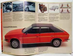 1974-1981 Austin Morris Princess Always Ahead of Its Time Sales Brochure