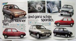 1985 Austin Rover Sales Folder - German Text