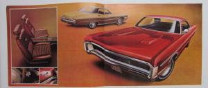 1970 Plymouth Fury I II III Sport GT Wagon Original Color Dealer Sales Brochure