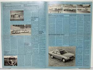 1978 Autonews June Issue South Africa Motorsport Newspaper - Austin Healey Cover