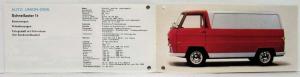 1965 Auto Union Sales Brochure - German Text