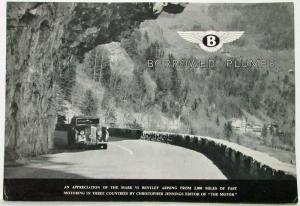 1949 Bentley Mark VI Sales Ad Reprinted Article Borrowed Plumes from The Motor