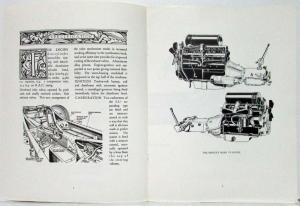 1946-52 Bentley Mark VI RR Owners Club Reprint Folder