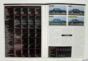 1992 Bentley Builds the Best Article Reprint from Car Magazine