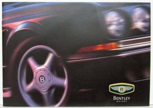 2000 Bentley Brief History Past & Present Models Sales Brochure in 3 Languages