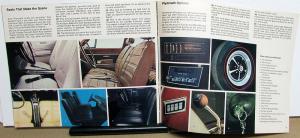 1969 Plymouth Road Runner GTX Barracuda Cuda Sport Fury Sales Brochure Original