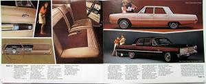 1967 Plymouth Fury Belvedere Valiant Sales Brochure Original No Cuda