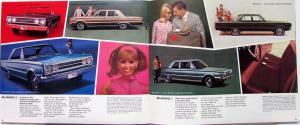 1967 Plymouth Fury Belvedere Valiant Sales Brochure Original No Cuda