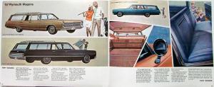 1967 Plymouth Fury Belvedere Valiant Sales Brochure Original No Cuda