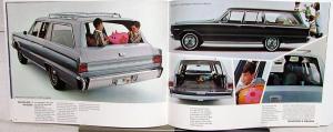 1967 Plymouth Belvedere I II Satellite GTX Wagons Sales Brochure Original