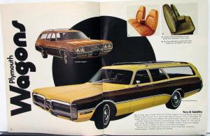 1972 Chrysler Plymouth Road Runner Cuda Duster Sales Brochure No Print Date