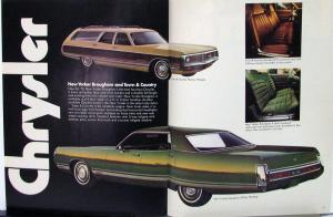 1972 Chrysler Plymouth Road Runner Cuda Duster Sales Brochure No Print Date