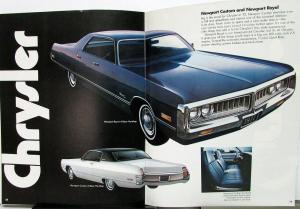 1972 Chrysler Plymouth Road Runner Cuda Duster Sales Brochure Print 12 1 1971