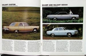 1975 Plymouth Duster Valiant Small Cars Color Sales Brochure Original