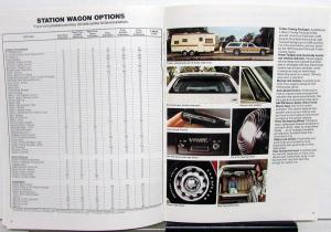 1975 Plymouth Fury Station Wagons Color Sales Brochure Original
