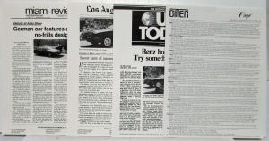 1984 Bitter Collection of Reprint Articles & Spec Sheet