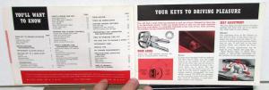 1963 Plymouth Savoy Belvedere Sport Fury ORIGINAL Owners Manual