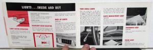 1963 Plymouth Savoy Belvedere Sport Fury ORIGINAL Owners Manual