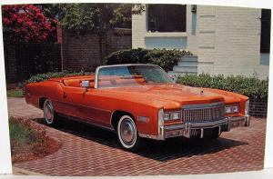 1975 Cadillac Dealer Promotional Postcard Set Fleetwood Eldorado de Ville Orig