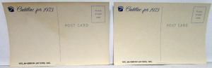 1973 Cadillac Dealer Promotional Postcard Eldorado Coupe Original Pair NOS