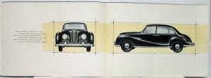 1955 BMW 501 A Blue Cover Sales Folder