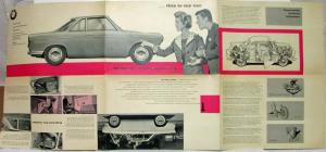 1960 BMW 700 Coupe This Is My Car Pink Accent Cover Sales Folder