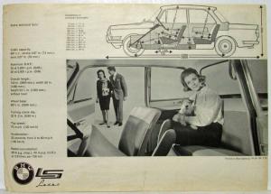 1962 BMW LSensation Spec Sheet