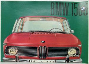1962 BMW 1500 Sales Folder - German Text