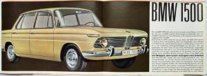 1962 BMW 1500 Sales Folder - German Text