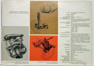 1962 BMW 1500 Sales Folder - German Text