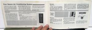 1970 Chevrolet Nova Owners Manual Original SS Care & Operation Instructions