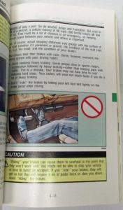 1992 GMC Truck Yukon Suburban Owners Manual