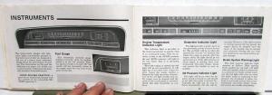 1969 Chevrolet Owners Manual Original Biscayne Bel Air Impala Caprice