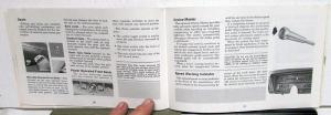 1969 Chevrolet Owners Manual Original Biscayne Bel Air Impala Caprice