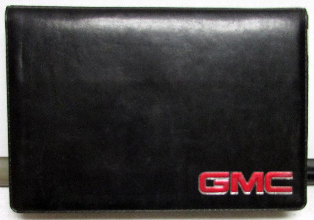 1997 GMC Truck Jimmy Owners Manual Care & Op W/Vinyl Folder & Warranty Booklet