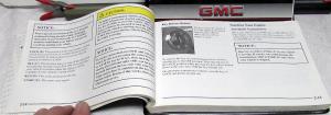 1997 GMC Truck Jimmy Owners Manual Care & Op W/Vinyl Folder & Warranty Booklet