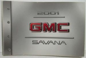 2001 GMC Truck Savana Owners Manual