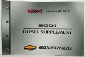 2001 GMC Truck Sierra Chevrolet Silverado Pickup Diesel Supplement