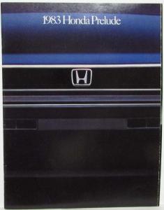 1983 Honda Prelude Sales Brochure