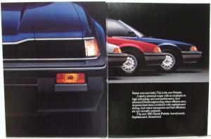 1983 Honda Prelude Sales Brochure