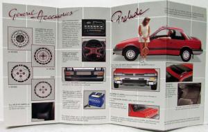1985 Honda Auto Accessories Sales Folder Mailer