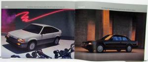 1987 Honda Accord Civic CRX Prelude Sales Brochure