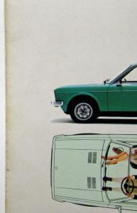 1976 1977 1978 1979 Fiat 128 3P Berlinetta Sales Brochure - German Text